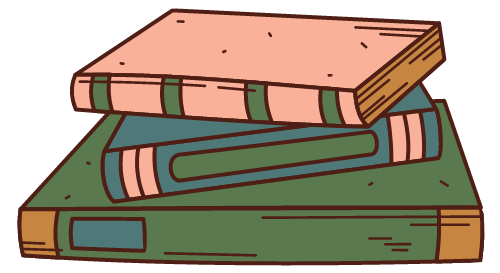 stack of books